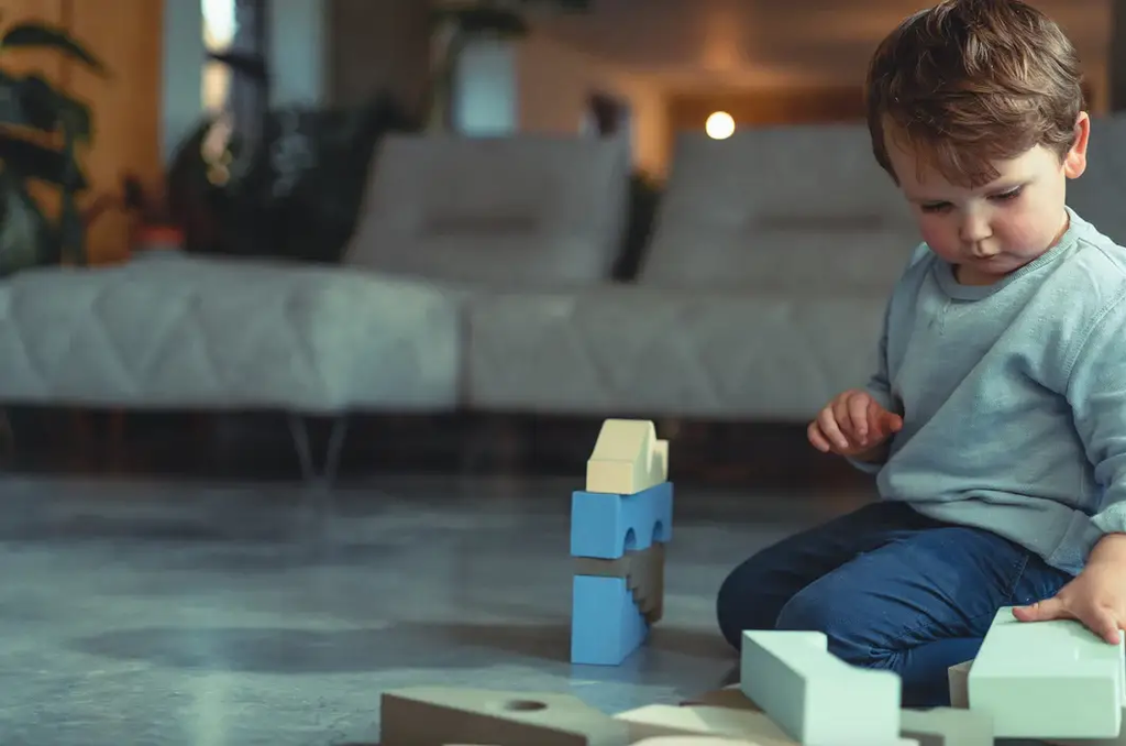 MOES PLAY puzzle blocks / sky by Citron Grenadine