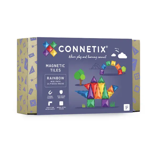 CONNETIX rainbow mini pack 24 pièces by Citron Grenadine