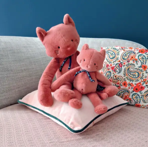 MAÏLOU chat Méloé / rose by Citron Grenadine