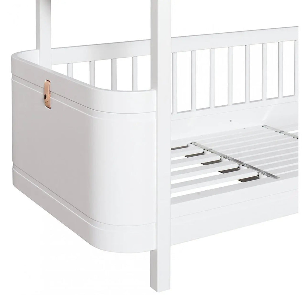 Oliver Furniture Lit superposé mi-haut Wood Mini+ by Citron Grenadine