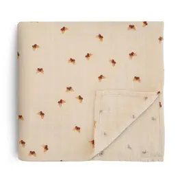 MUSHIE tetra en gaze de coton / butterflies by Citron Grenadine