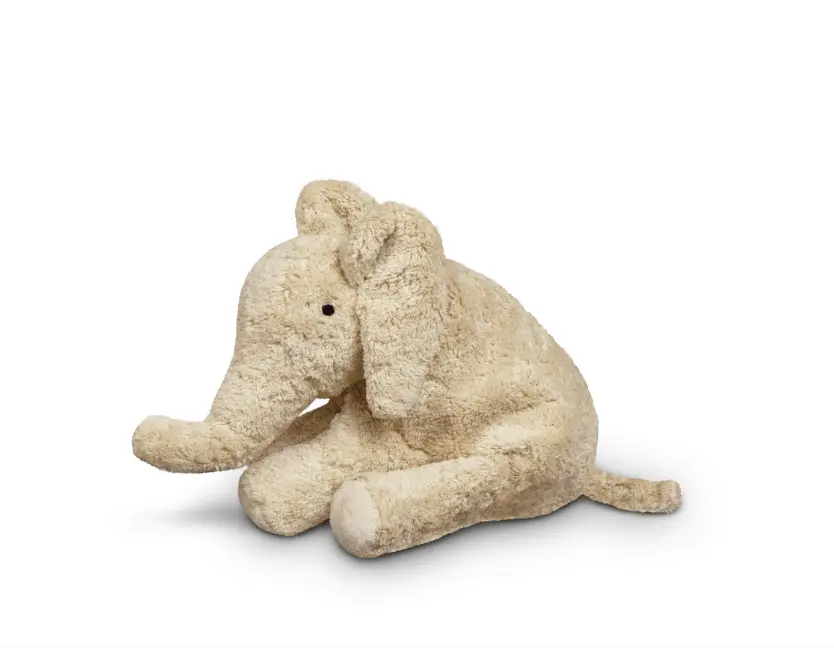 SENGER doudou bouillotte éléphant lin by Citron Grenadine