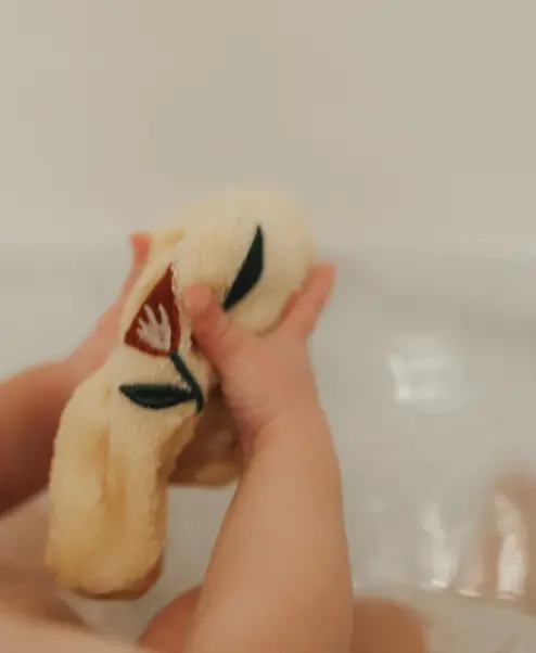 DEAR APRIL paw gants de toilette / harmony by Citron Grenadine