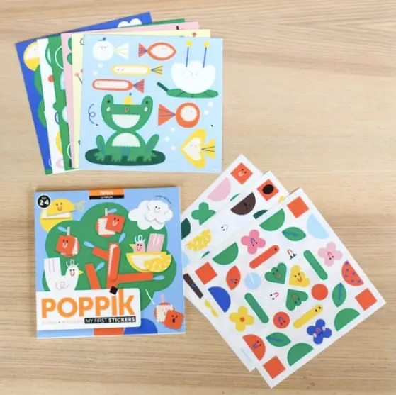 POPPIK stickers 2ans+ / dans la nature by Citron Grenadine