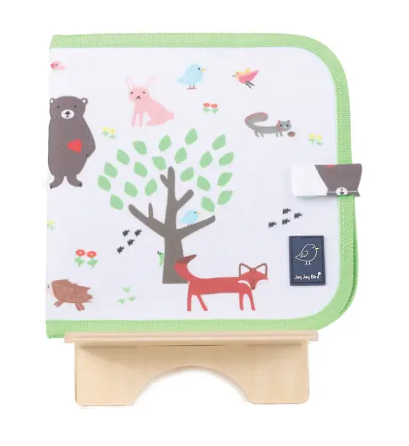 JAQ JAQ BIRD cahier à dessins réutilisable / forêt doodle it & go by Citron Grenadine