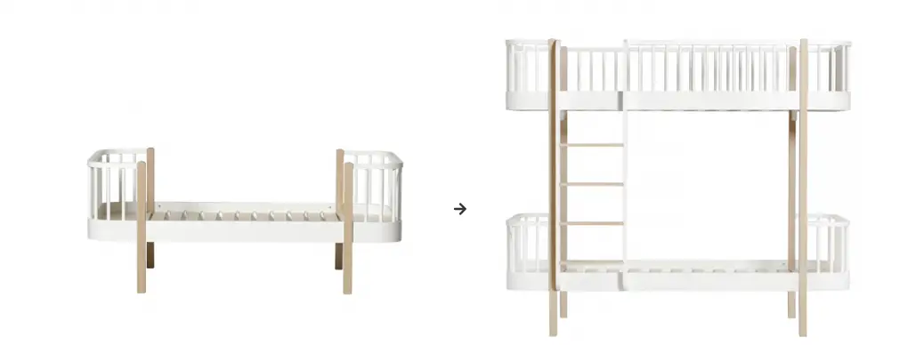 Oliver Furniture Lit junior Wood Original by Citron Grenadine