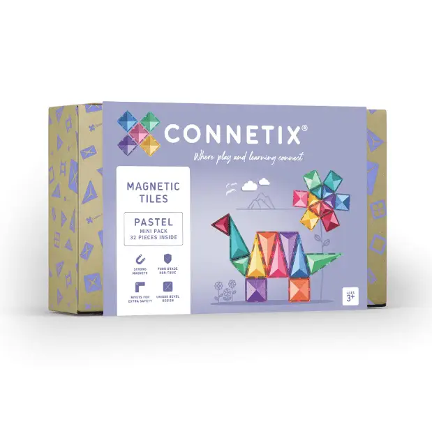 CONNETIX pastel mini pack 32 pièces by Citron Grenadine