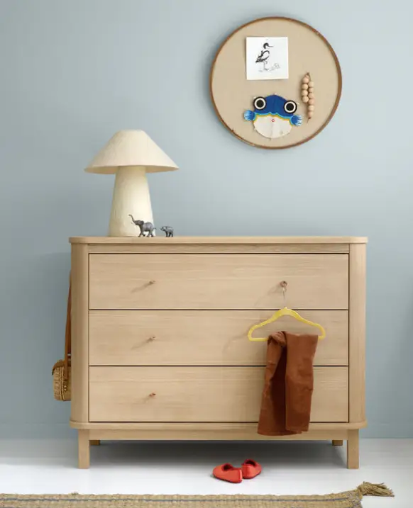OLIVER FURNITURE wood commode 3 tiroirs / oak 041368 by Citron Grenadine