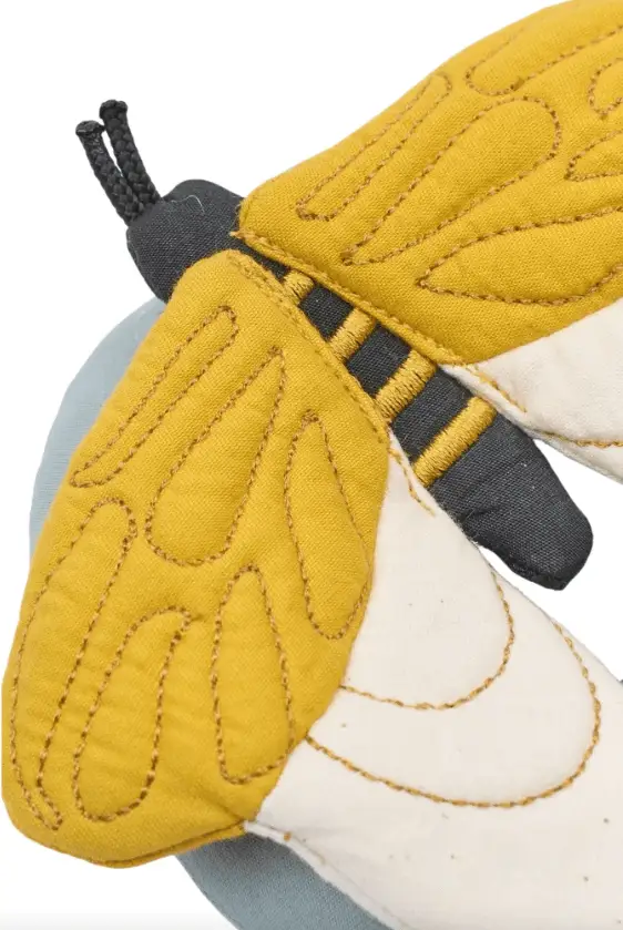 FABELAB hochet abeille by Citron Grenadine