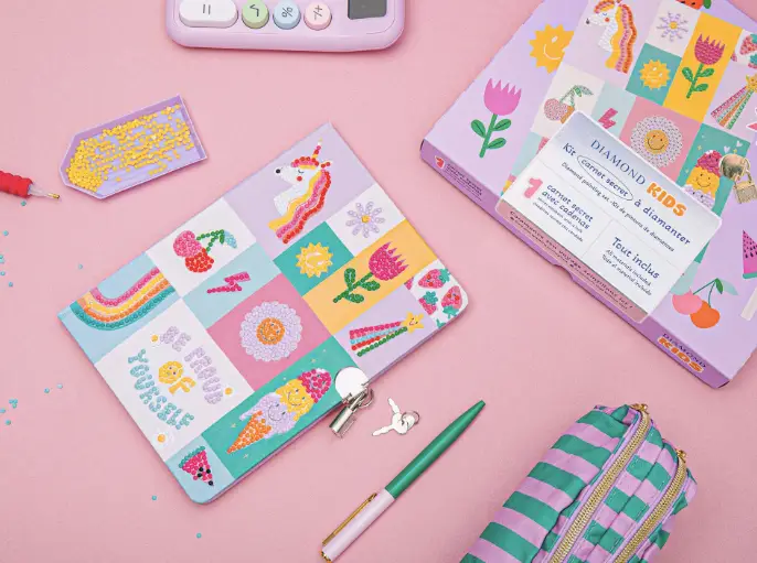 Petit Diamond kids / carnet secrets 5+ by Citron Grenadine