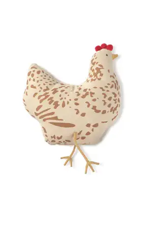 LORENA CANALS coussin / chicken by Citron Grenadine