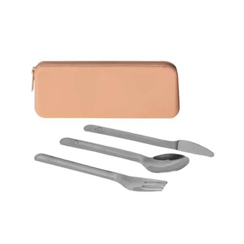 CITRON pochette couverts / rose by Citron Grenadine
