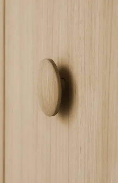 OLIVER FURNITURE wood garde-robe 3 portes / chêne 041377 by Citron Grenadine