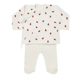 MORE THAN BABIES set 2 pièces / ladybug by Citron Grenadine