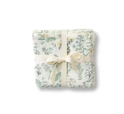 DEAR APRIL set de 3 langes / summer flowers by Citron Grenadine