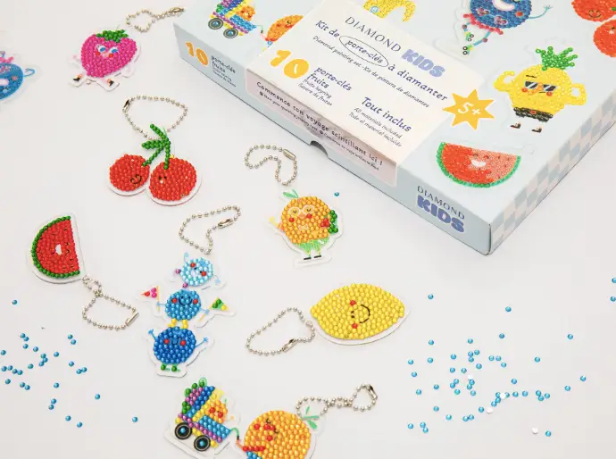 Petit Diamond kids / porte-clefs +5 ans by Citron Grenadine