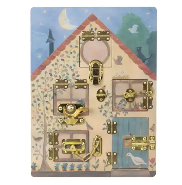 EGMONT TOYS tableau d'activités / la maison des lapins +18mois by Citron Grenadine
