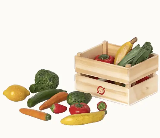 Maileg cagette fruits et légumes by Citron Grenadine