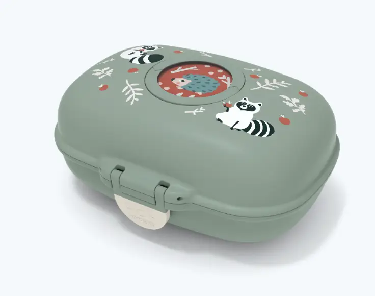 MONBENTO tresor gram raccoon by Citron Grenadine