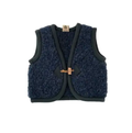ALWERO ALPEN bodywarmer laine / marine by Citron Grenadine