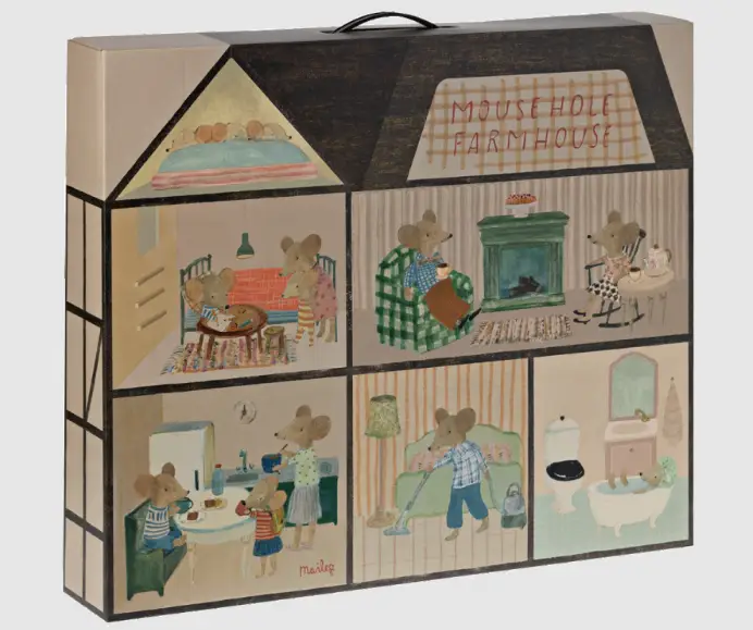 Maileg hole farmhouse by Citron Grenadine