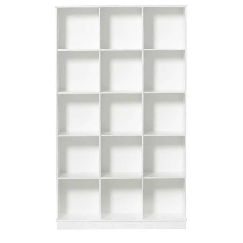 OLIVER FURNITURE étagère WOOD 3x5 verticale avec socle by Citron Grenadine