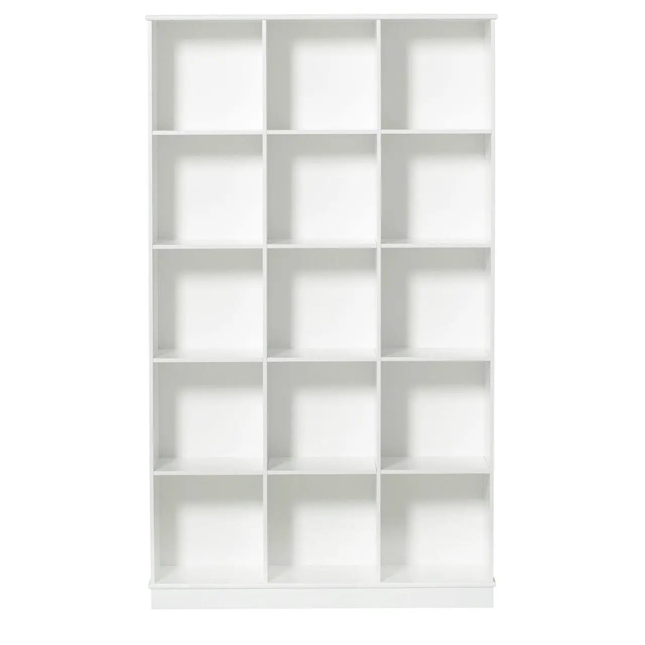 OLIVER FURNITURE étagère WOOD 3x5 verticale avec socle by Citron Grenadine