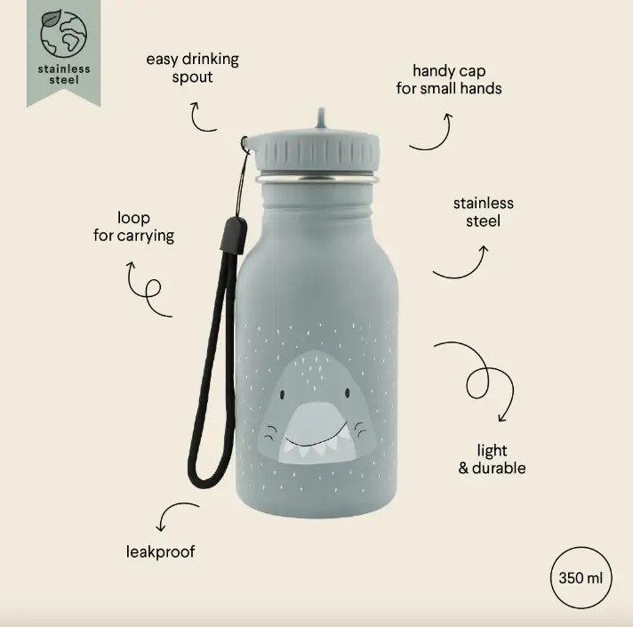 TRIXIE gourde 350ml / Mr shark