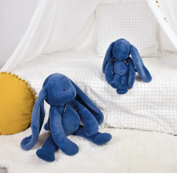 MAÏLOU lapin Méloé / bleu interne by Citron Grenadine