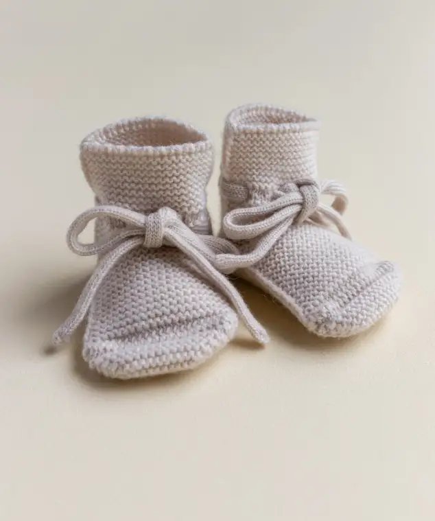 HVID chaussons booties / cream by Citron Grenadine