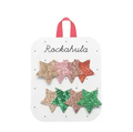 ROCKAHULA jolly glitter star clips by Citron Grenadine