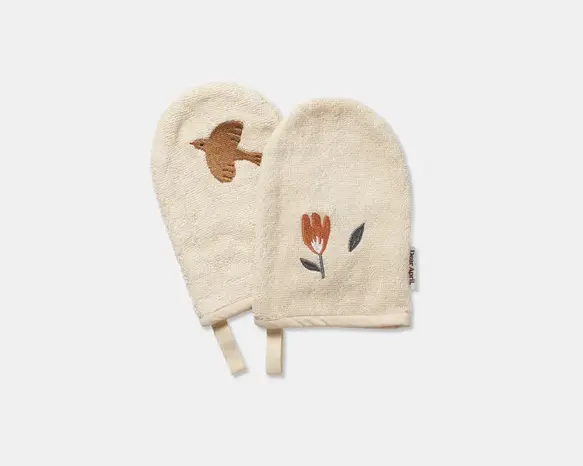 DEAR APRIL paw gants de toilette / harmony by Citron Grenadine
