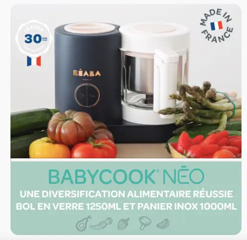BÉABA robot cuiseur babycook néo / night blue by Citron Grenadine