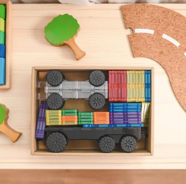 CONNETIX Rainbow Transport Pack 50 pc by Citron Grenadine