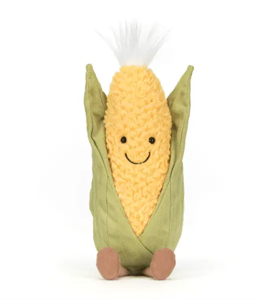 Jellycat amuseables sweetcorn by Citron Grenadine