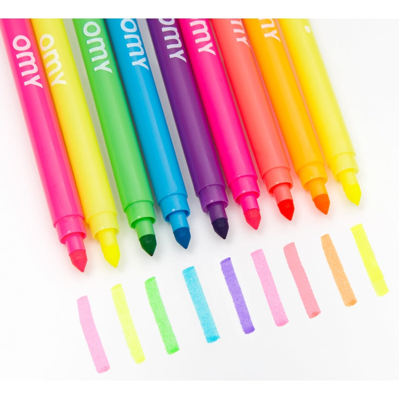 OMY feutres fluos by Citron Grenadine