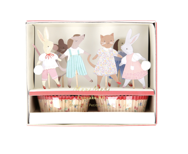 MERI MERI set à cupcakes / animal parade by Citron Grenadine