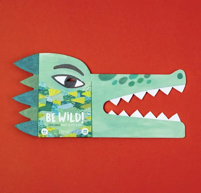 LONDJI masque et stickers be wild / crocodile +4 ans by Citron Grenadine