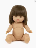 Minikane Jeanne poupée européenne brune aux yeux marrons by Citron Grenadine