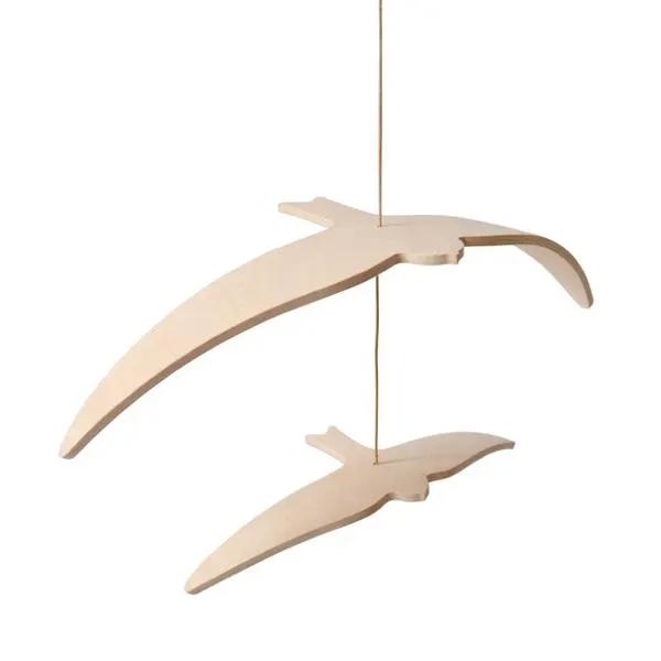 Charlie Crane mobile hirondelles kano by Citron Grenadine