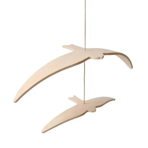 Charlie Crane mobile hirondelles kano by Citron Grenadine