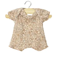 Minikane combi petites fleurs cacao babies by Citron Grenadine