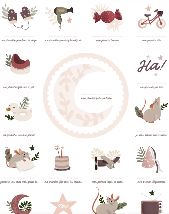 LES PETITES DATES / mes premieres fois - souris poudre by Citron Grenadine