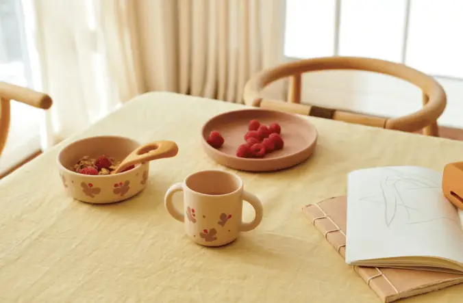 LIEWOOD set repas VIVI / butterfly apple blossom by Citron Grenadine