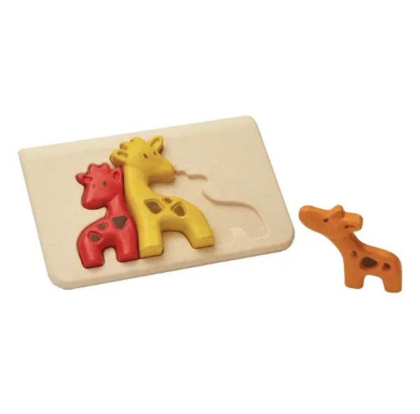 PLAN TOYS mon 1er puzzle girafe +1 an by Citron Grenadine