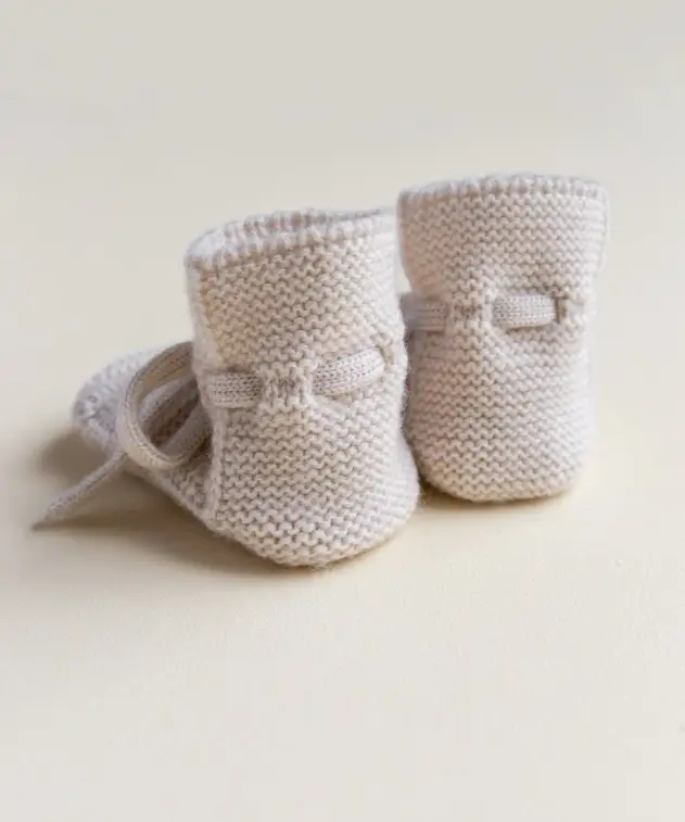 HVID chaussons booties / cream by Citron Grenadine