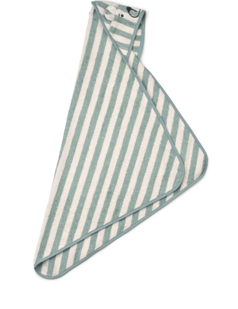 LIEWOOD ALBERT cape de bain / peppermint creme de la creme by Citron Grenadine