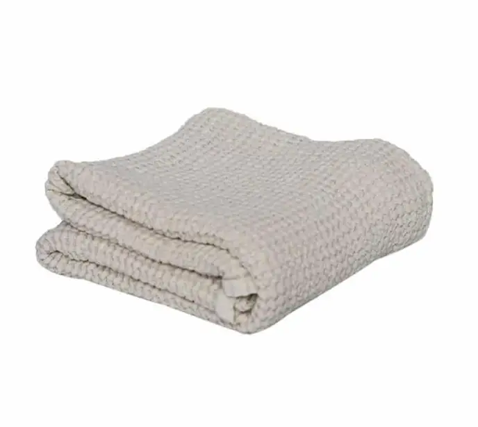 MALLINO plaid gauffré / vanilla by Citron Grenadine