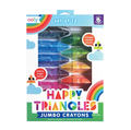 OOLY Happy Triangles Jumbo Crayons +3 ans by Citron Grenadine