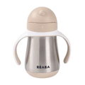 BÉABA Tasse paille inox 250ml - Terre d'argile by Citron Grenadine